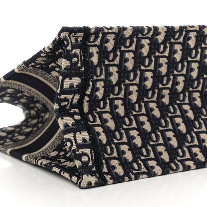 Christian Dior Oblique Medium Book Tote Blue Multicolor 9 of 14