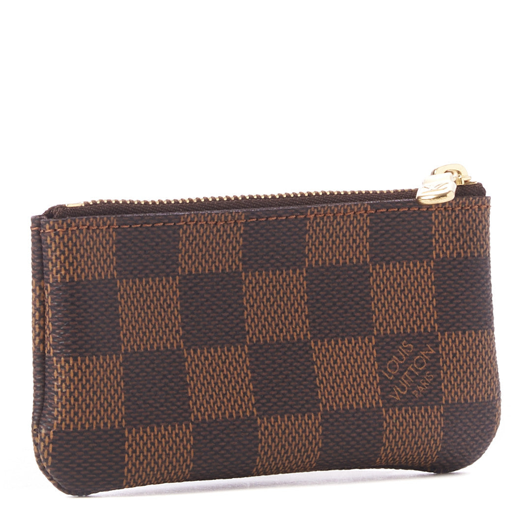 Louis Vuitton Damier Ebene Key Pouch 2 of 8