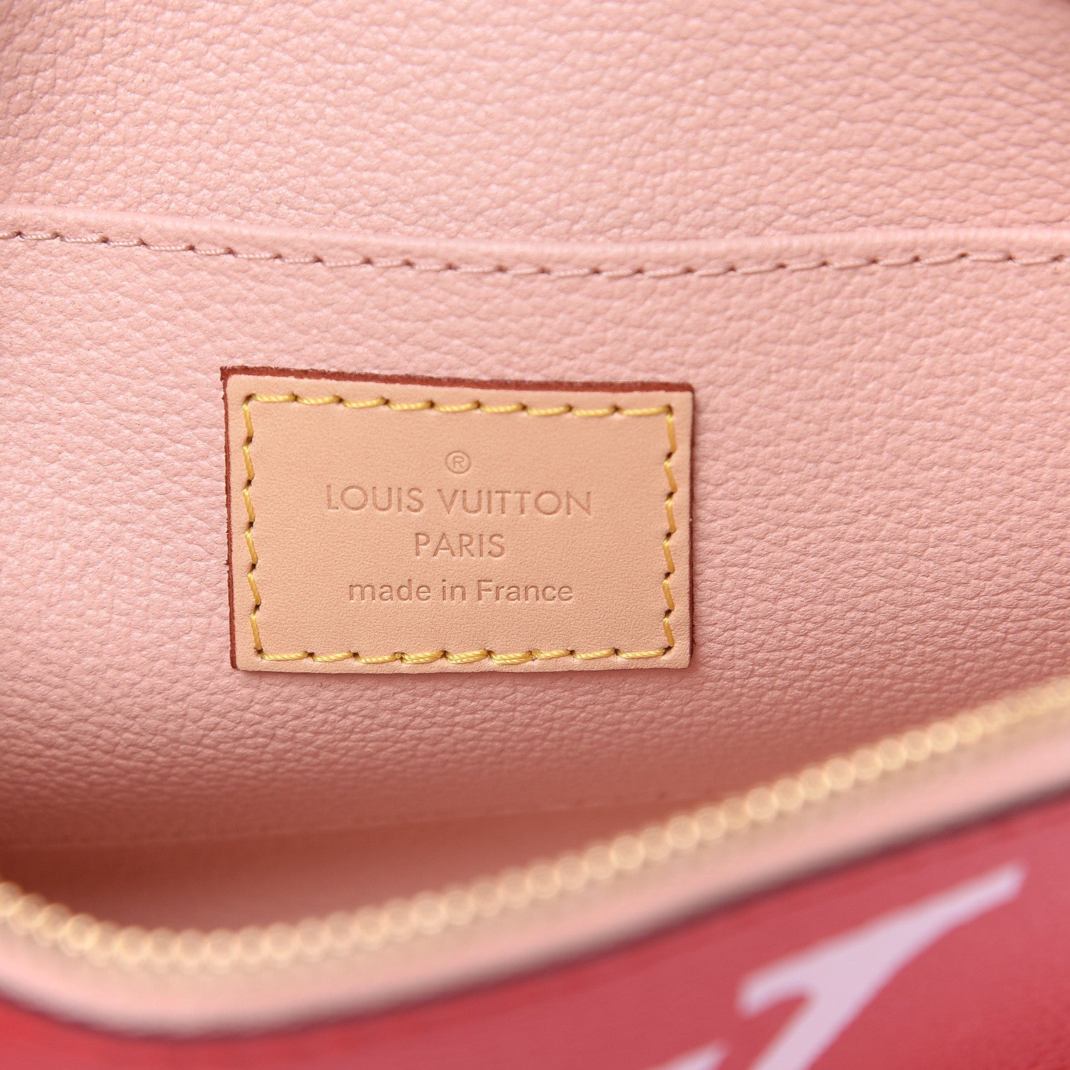 Louis Vuitton Monogram Giant Cosmetic Pouch Rouge 6 of 7