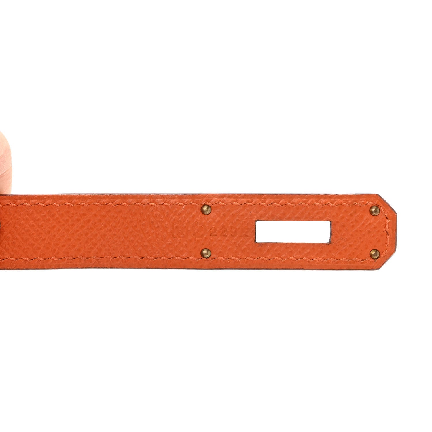 Hermes Epsom Birkin 30 Orange 7 of 17