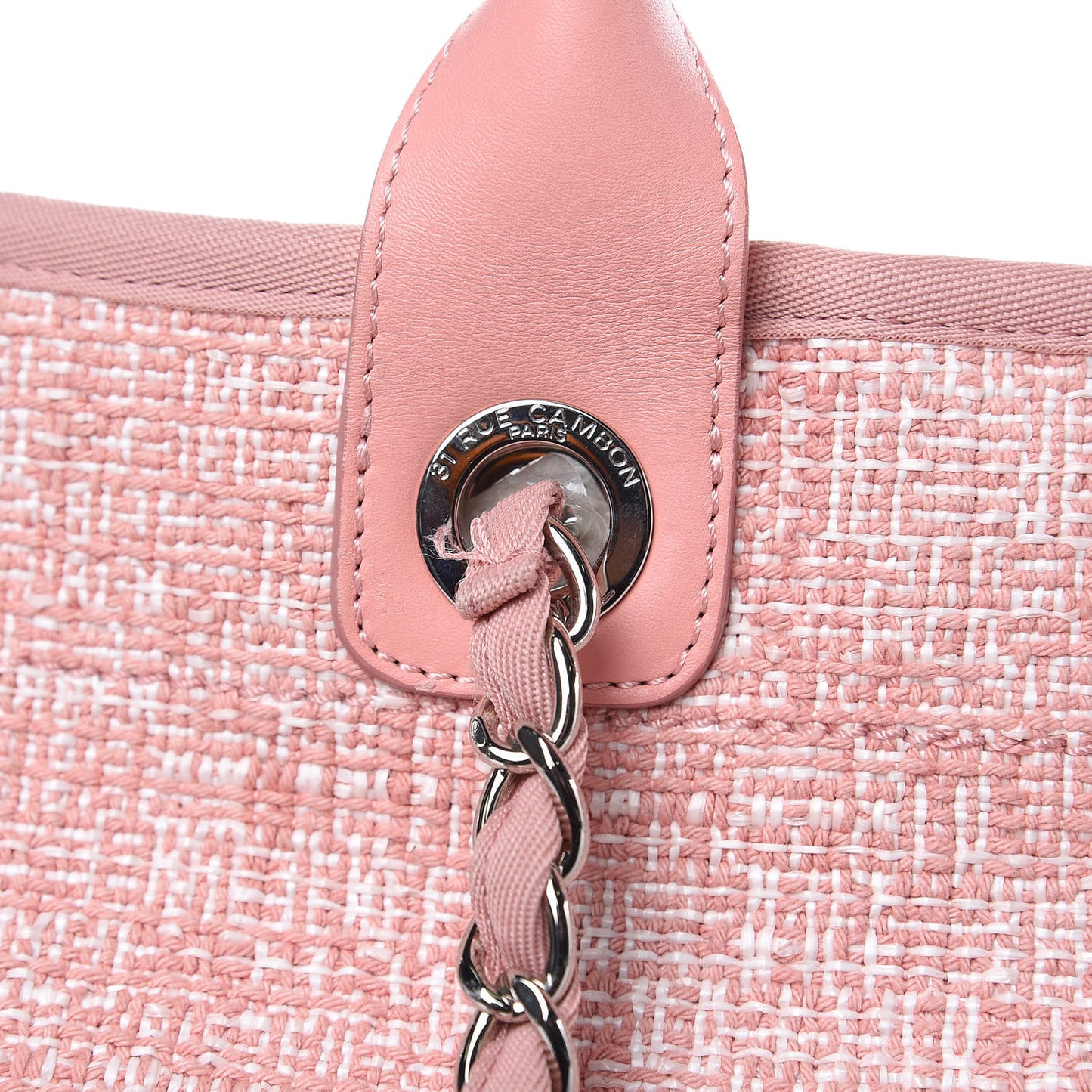 Canvas Large Deauville Tote Pink