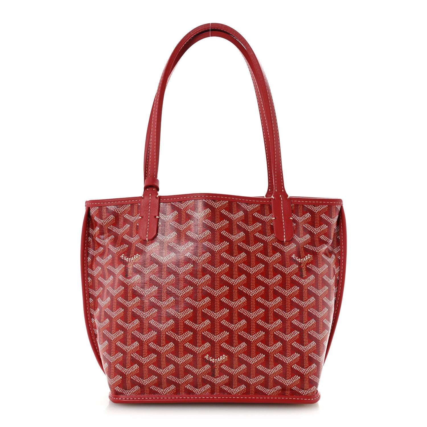 Goyard Goyardine Reversible Mini Anjou Red 1 of 17