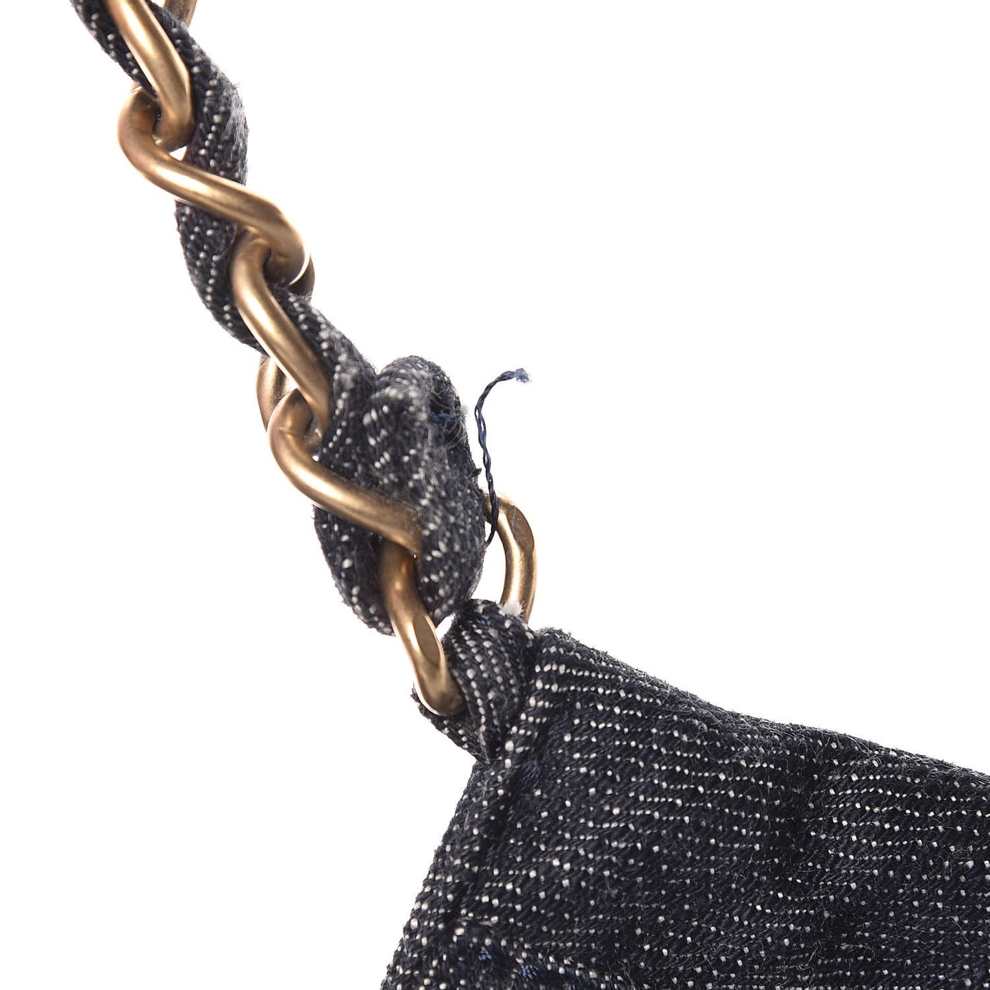 Denim XXL Coco Cabas Tote Blue