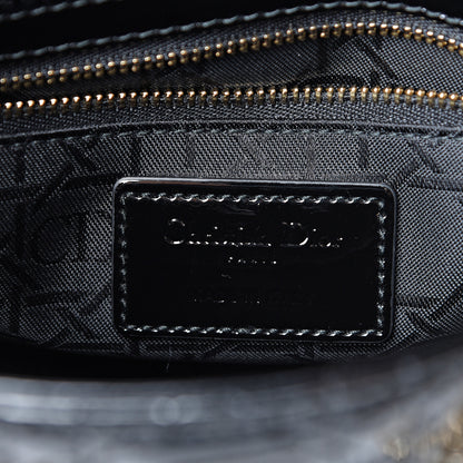 Christian Dior Patent Cannage Mini Lady Dior Black 5 of 9