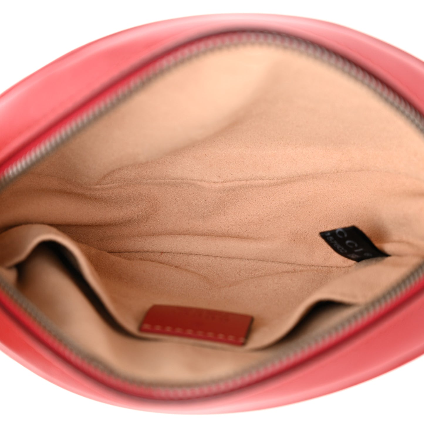 Calfskin Matelasse GG Marmont Belt Bag 75 30 Hibiscus Red