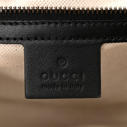 Gucci X BALENCIAGA Calfskin Matelasse Logo Print Small GG Marmont Shoulder Bag Black 6 of 11