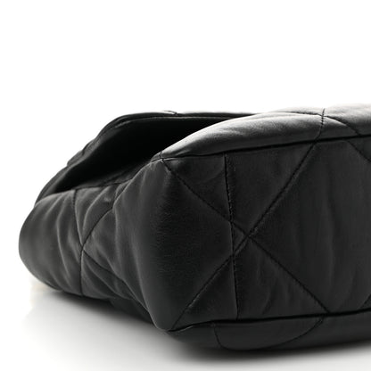 Chanel Lambskin Quilted Large Chanel 19 Flap Black 9 of 10