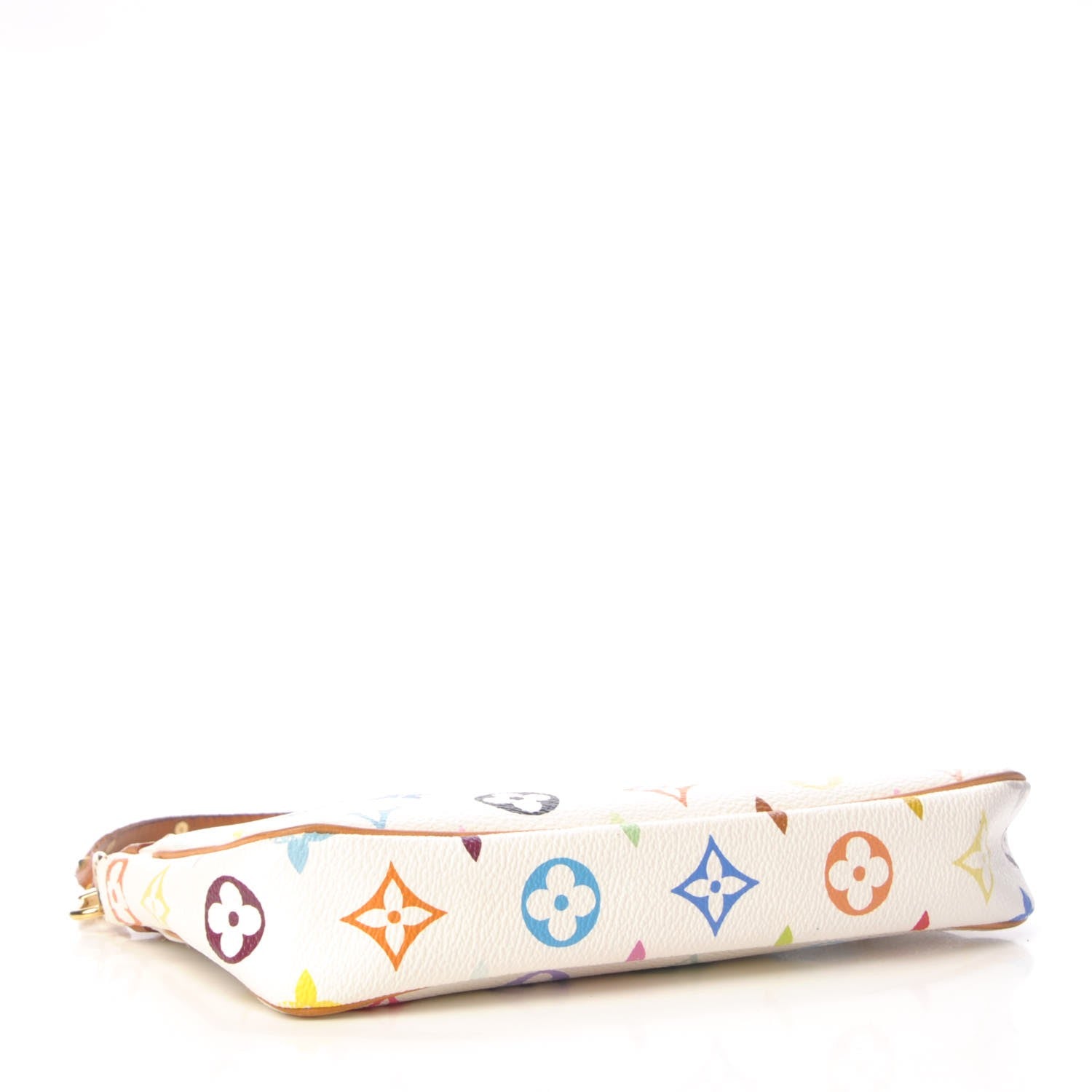 Louis Vuitton Monogram Multicolor Pochette Accessories White 4 of 10
