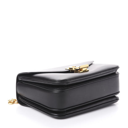 Celine Shiny Calfskin Medium C Bag Black 4 of 9
