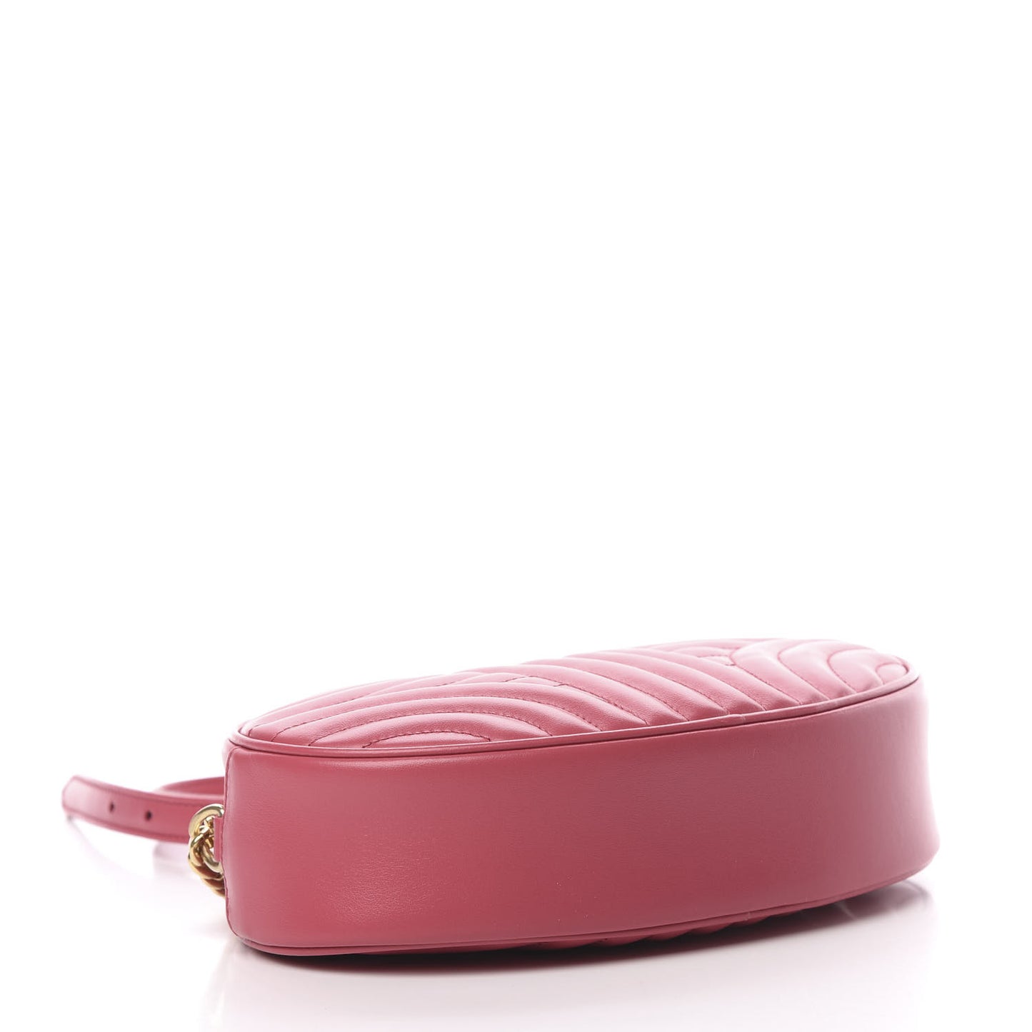 Soft Calfskin Impunture Diagramme Chain Crossbody Peonia