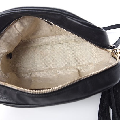 Gucci Pebbled Calfskin Small Soho Disco Bag Black 5 of 10