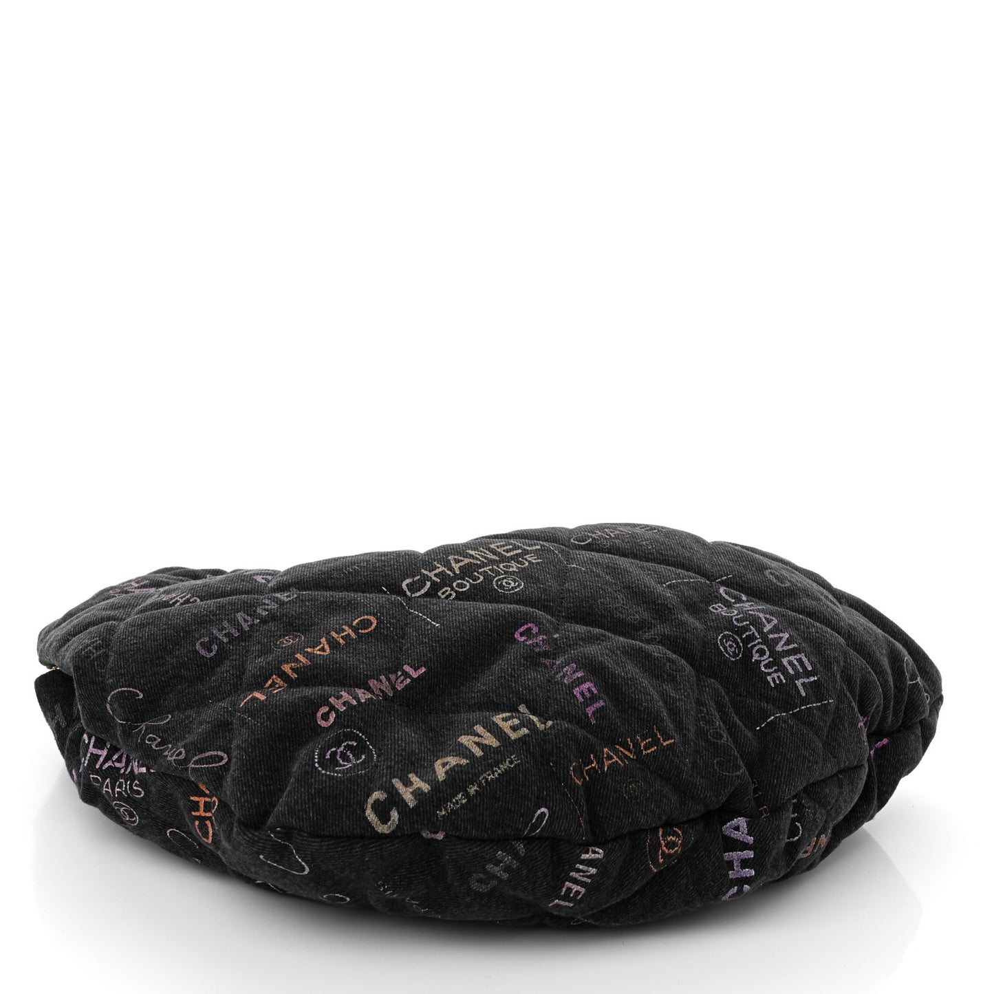Denim Quilted Denim Mood Hobo Black Multicolor