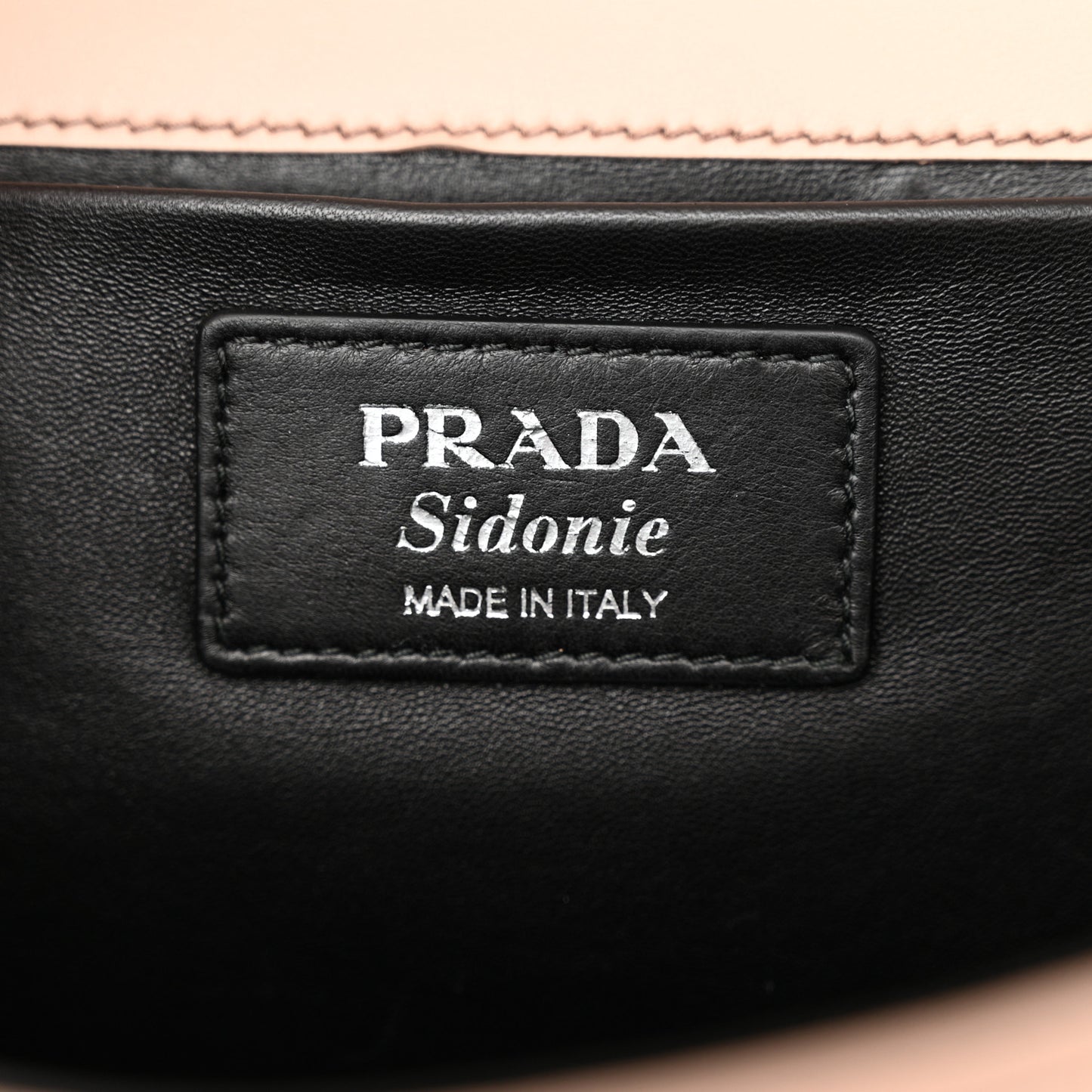 City Calfskin Saffiano Sidonie Shoulder Bag Cipria