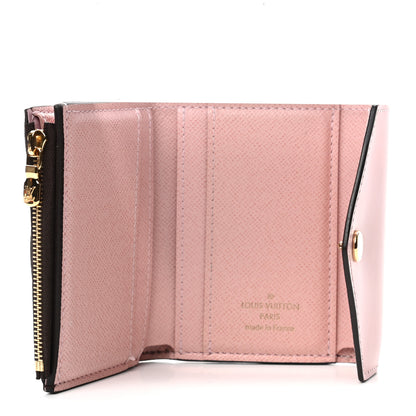 Louis Vuitton Monogram Zoe Wallet Rose Ballerine 5 of 6