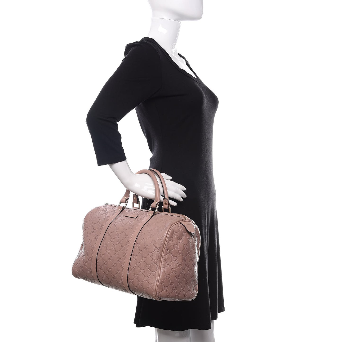 Guccissima Medium Joy Boston Winter Rose