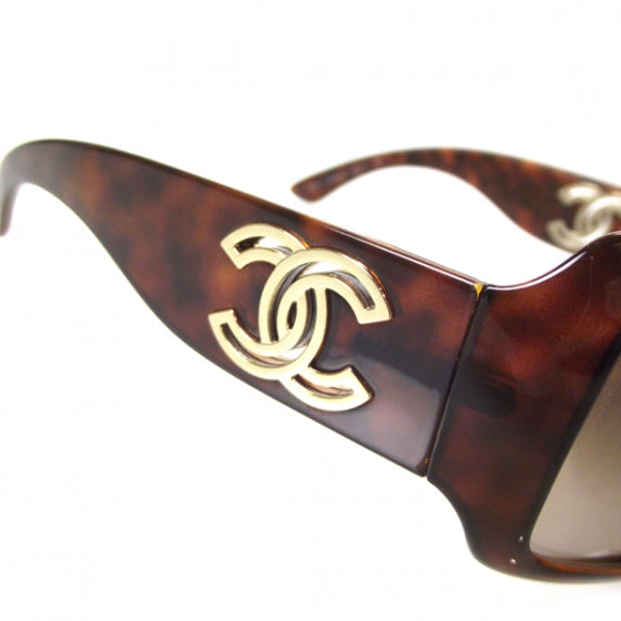Chanel Tortoise Shell CC Sunglasses 6018 5 of 9