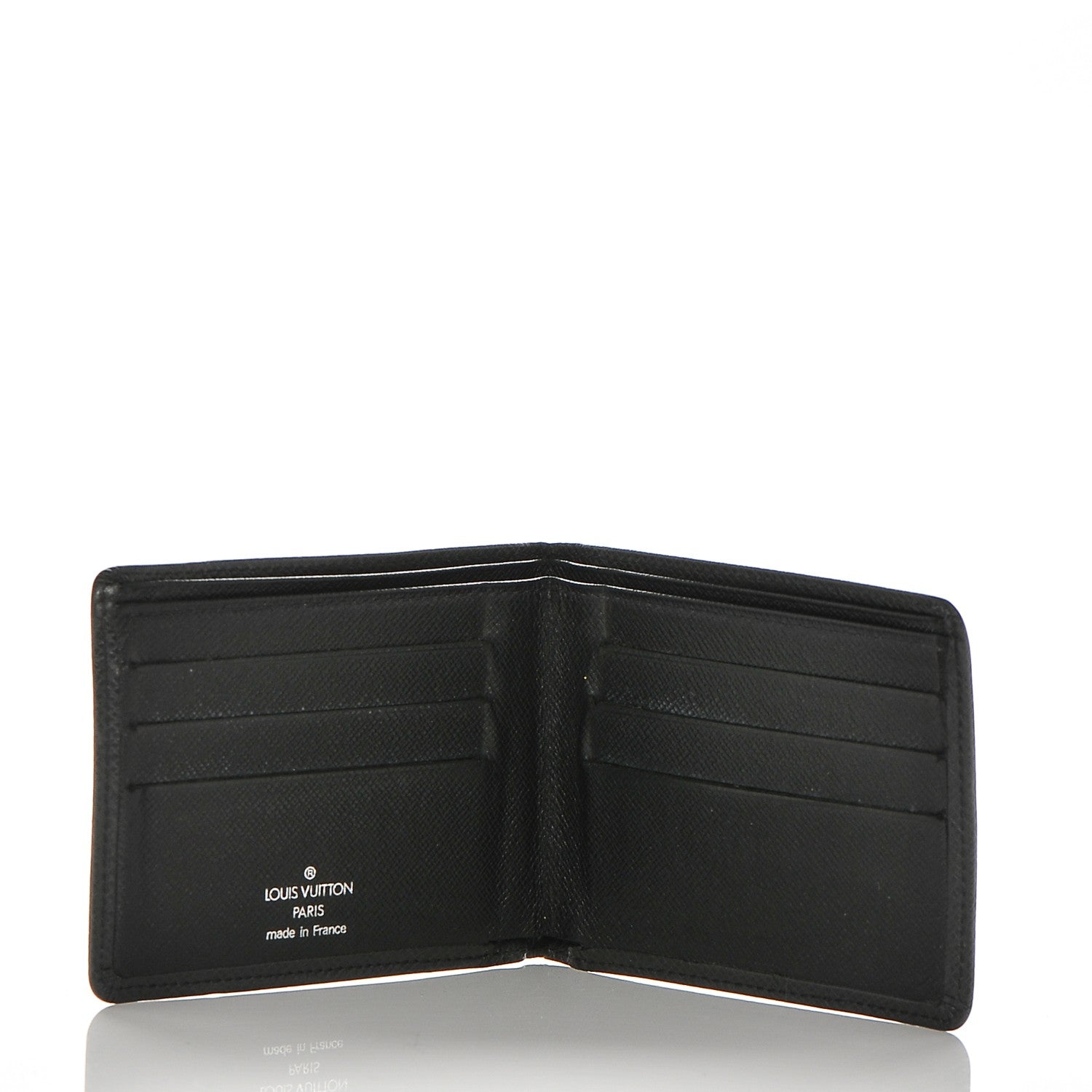 Louis Vuitton Taiga Billfold 6 Credit Card Wallet Ardoise 5 of 7