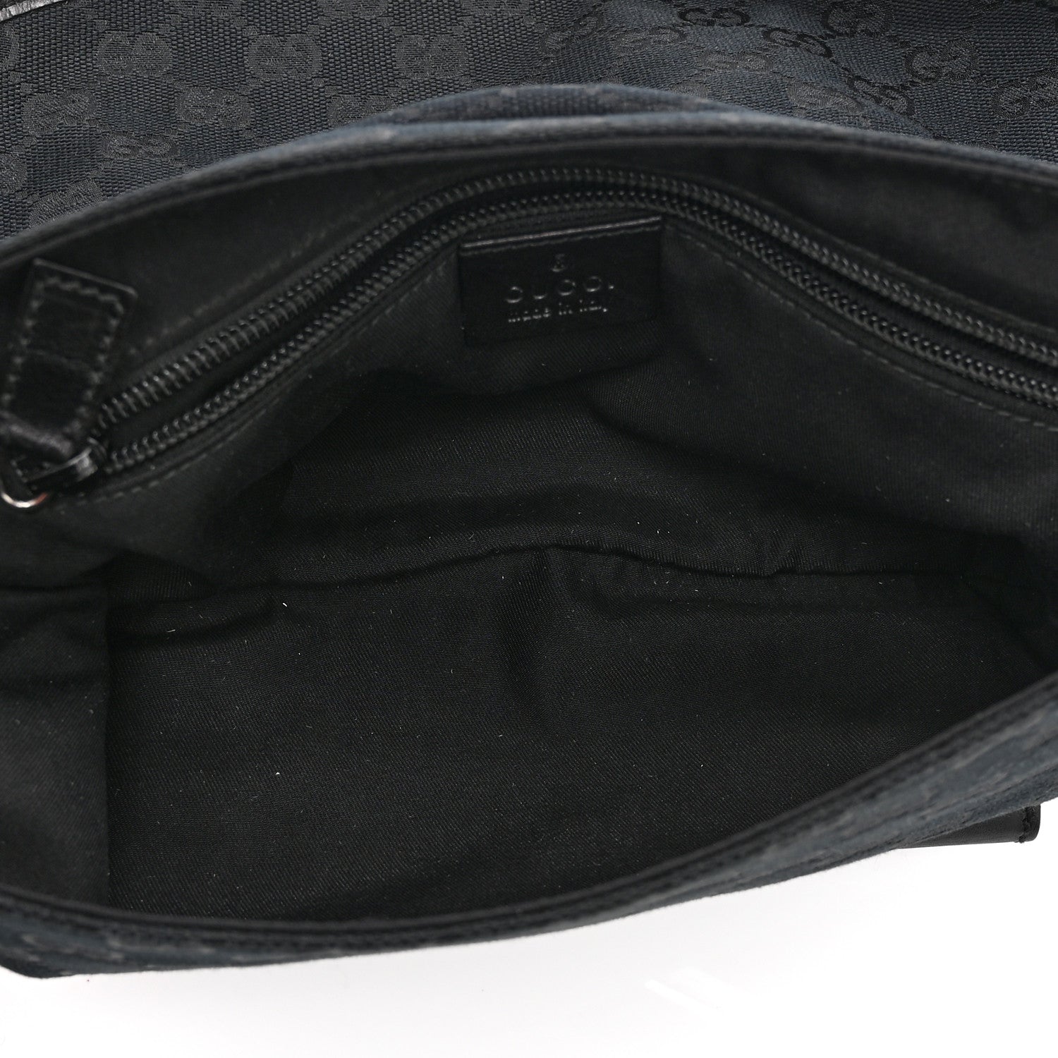 Gucci Monogram Waist Belt Bag Black 5 of 10