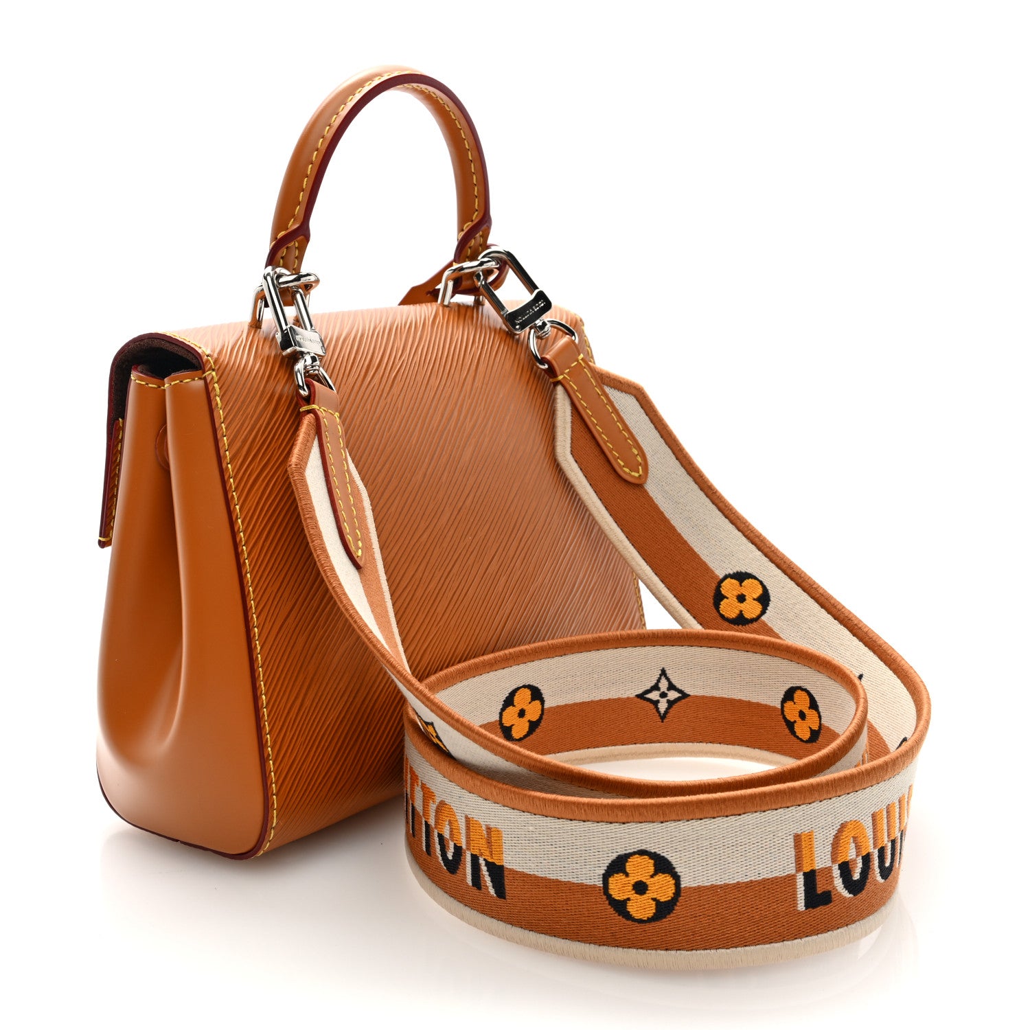 Louis Vuitton Epi Cluny Mini Gold Honey 3 of 9