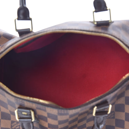 Louis Vuitton Damier Ebene Speedy Bandouliere 30 5 of 12