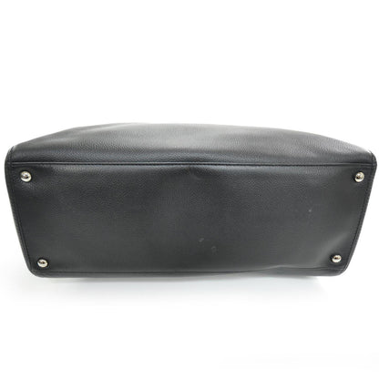 Chanel Caviar Cerf Executive Shopper Tote Black SHW 4 of 9