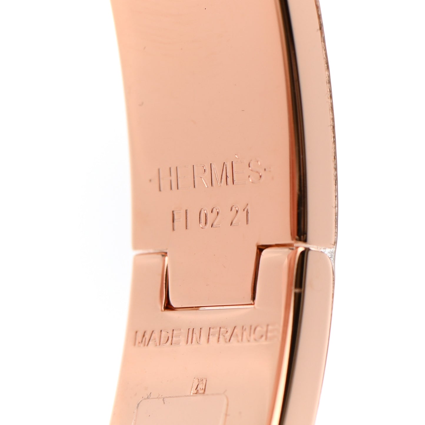 Enamel Narrow Pegase Pop Clic Clac H Bracelet PM Album De Soie Bis