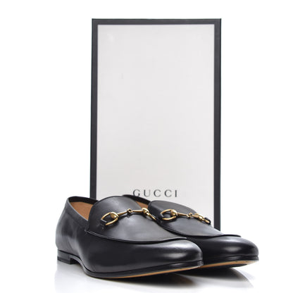 Gucci Calfskin Horsebit Mens Jordaan Loafers 11 Black 11 of 11