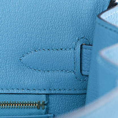 Hermes Togo Birkin 30 Blue Du Nord 19 of 31