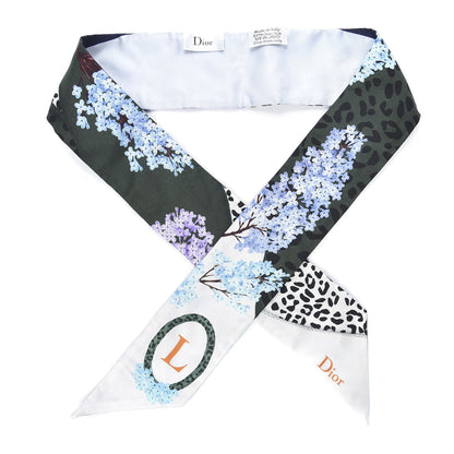 Christian Dior Silk ABCDior L Mitzah Scarf 1 of 3