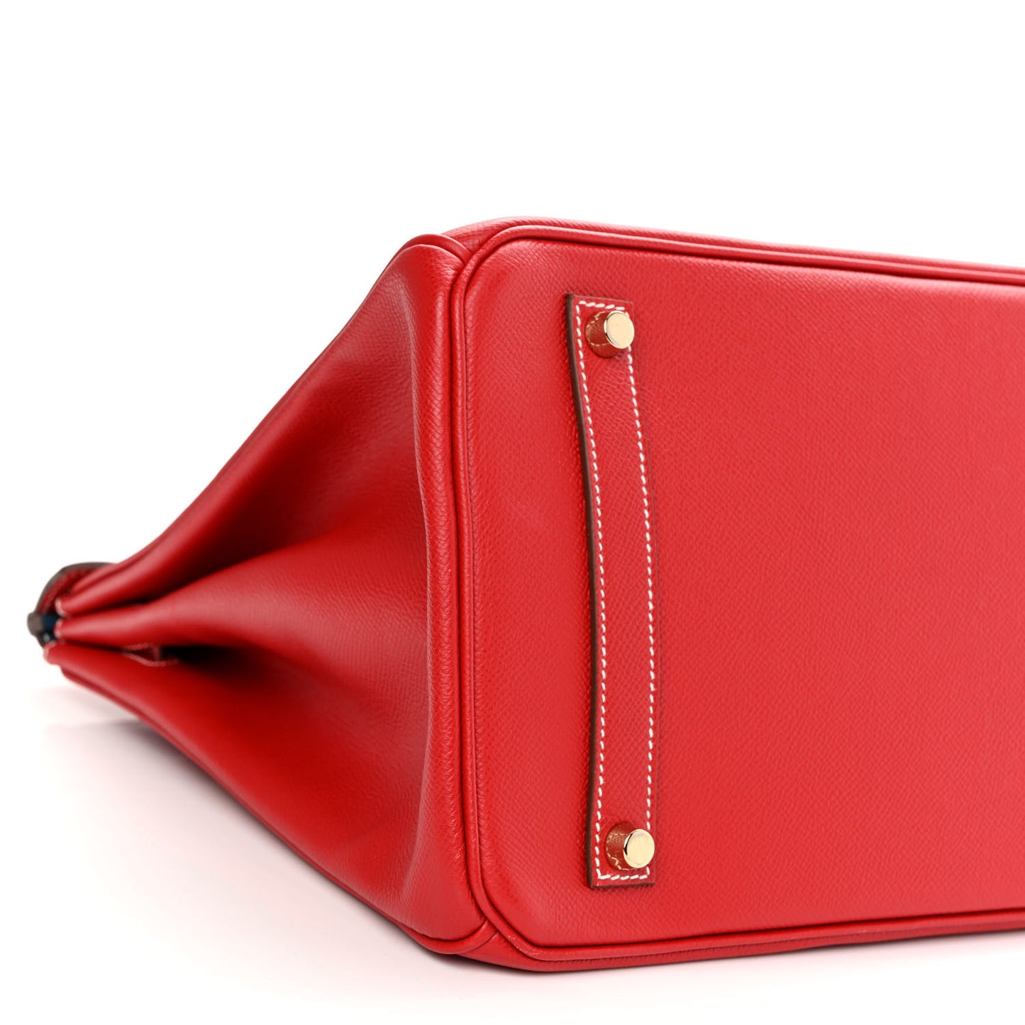 Epsom Candy Birkin 35 Rouge Casaque Bleu Thalassa