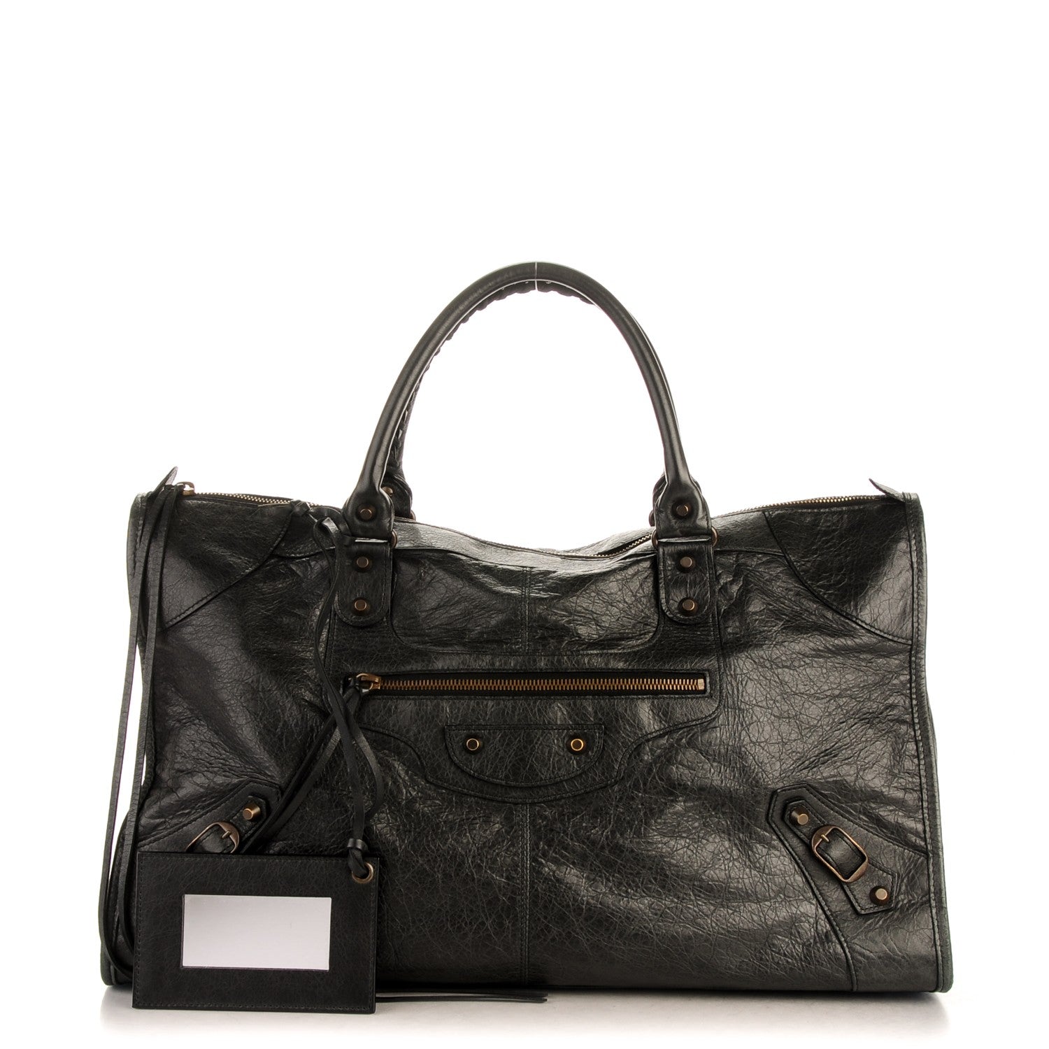Balenciaga Agneau Classic Hardware Work Black 1 of 7