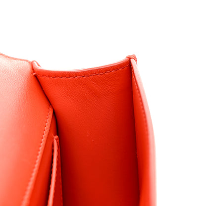 Christian Dior Smooth Calfskin Micro 30 Montaigne Flap Bag Orange 12 of 15