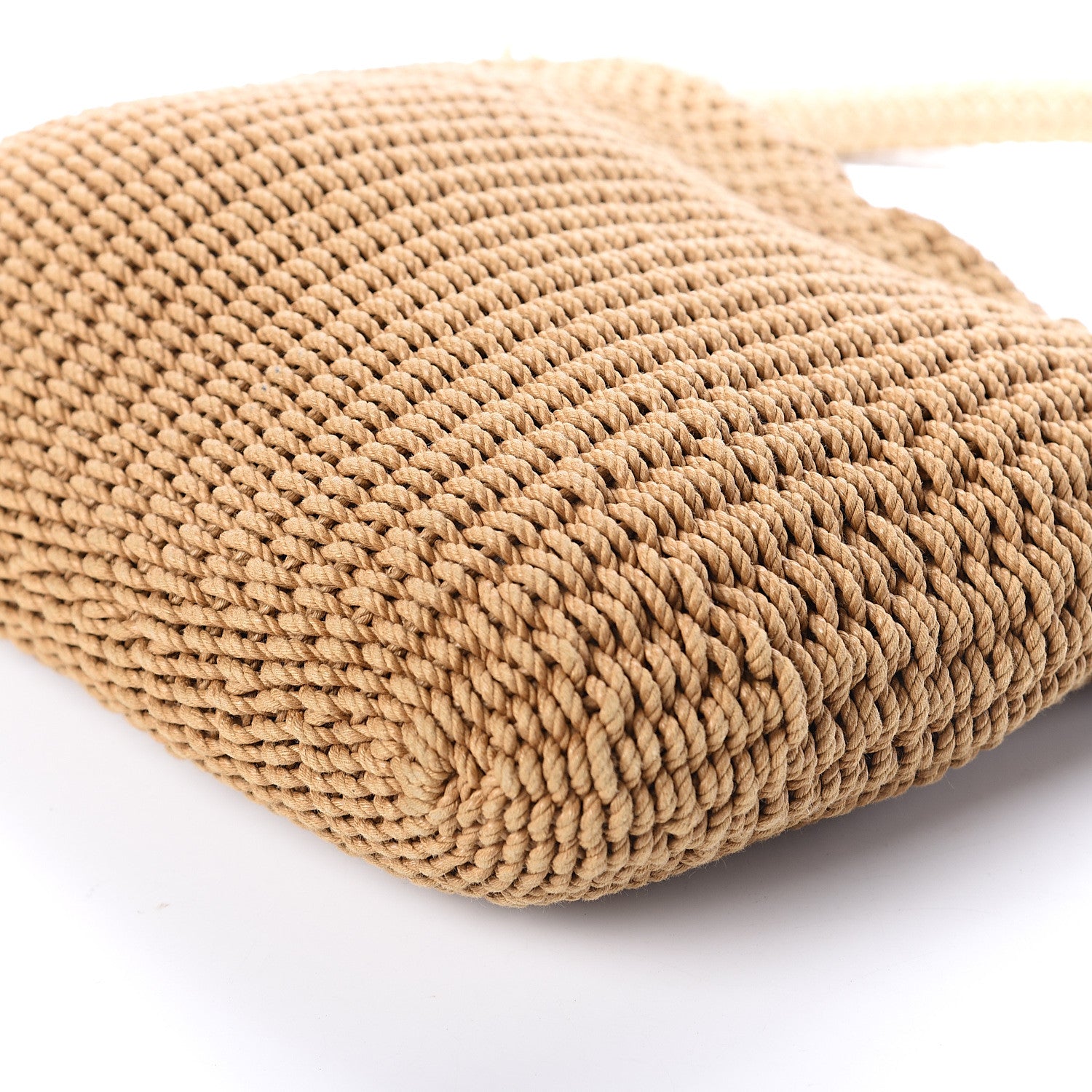 Prada Paglia Cinghiale Hobo Naturale Cera 8 of 8