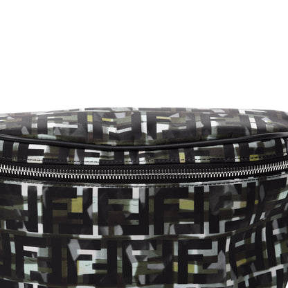 Fendi Nylon CamouFF Belt Bag Black Multicolor 10 of 10
