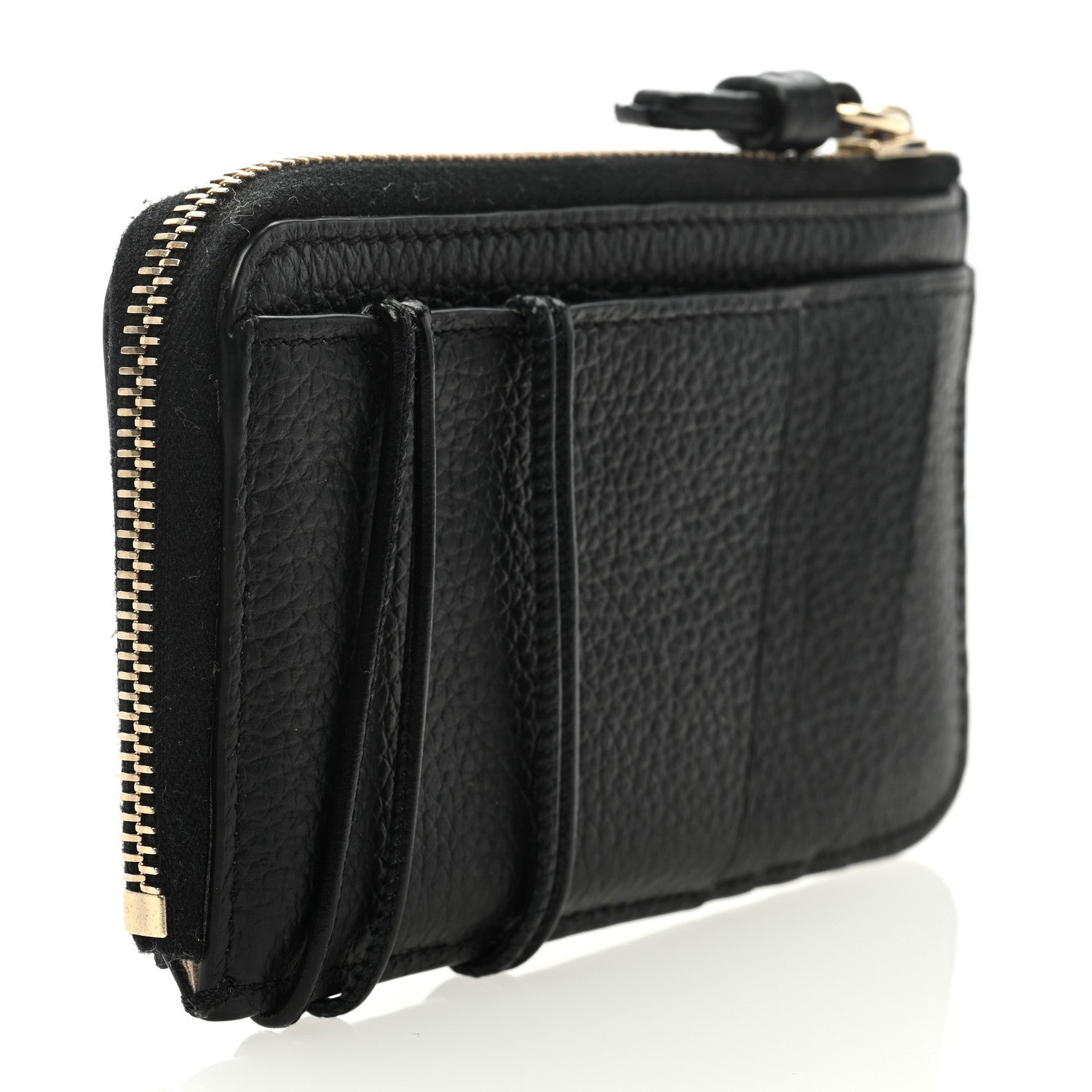 Chloe Calfskin Small Malou Purse With Card Slots Black 3 of 6