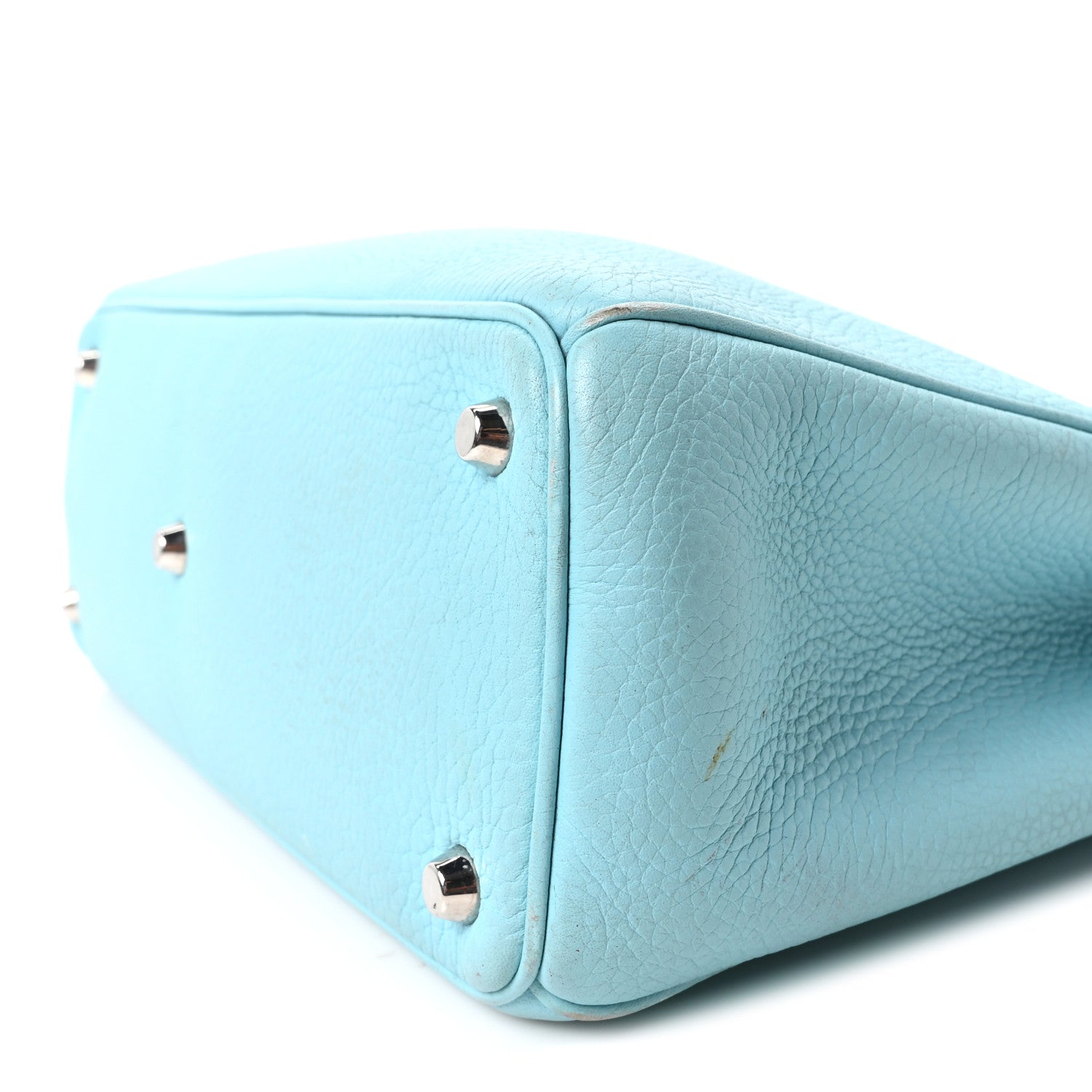 Christian Dior Bullcalf Medium Diorissimo Tote Light Blue 12 of 12