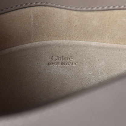 Chloe Calfskin Suede Medium Nile Bracelet Bag Motty Grey 6 of 8