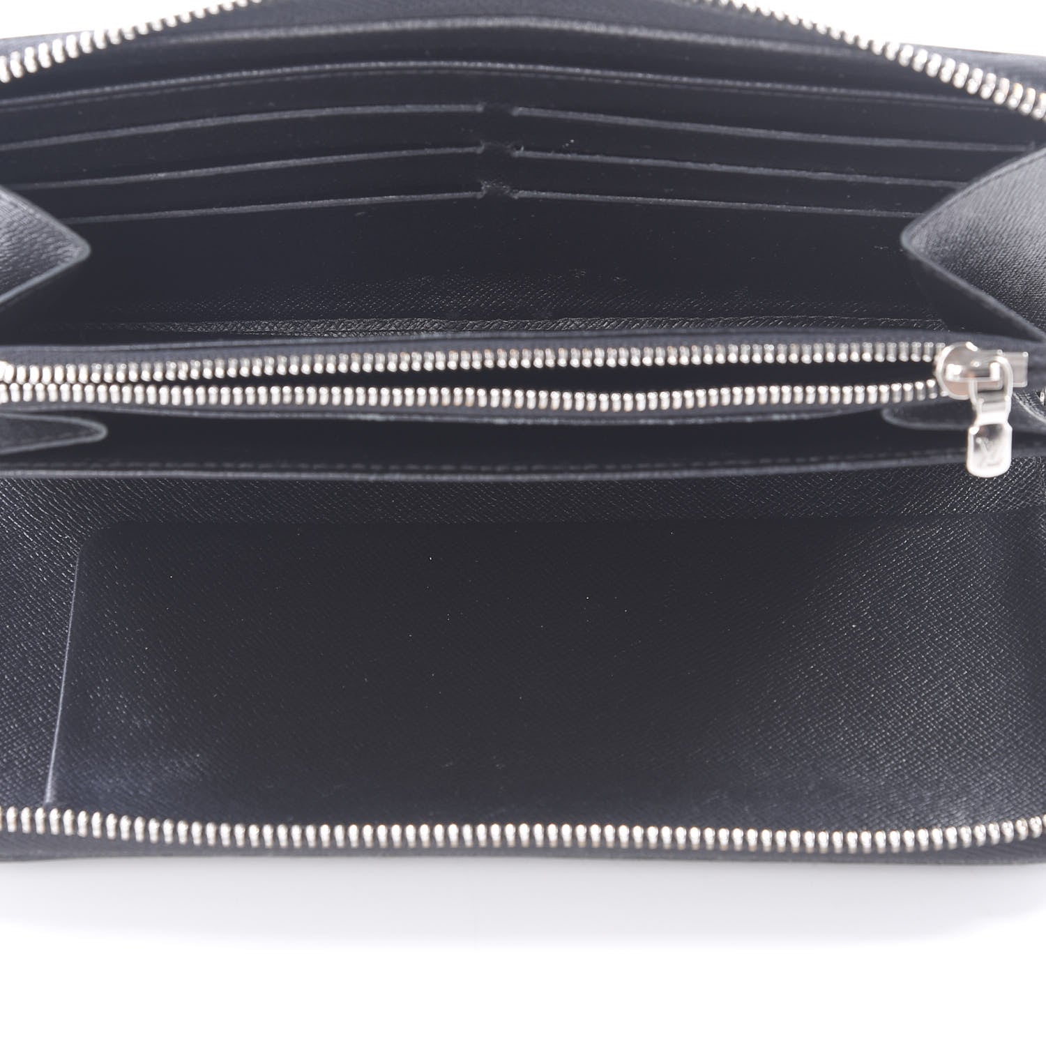 Louis Vuitton Epi Zippy Wallet Black 4 of 10