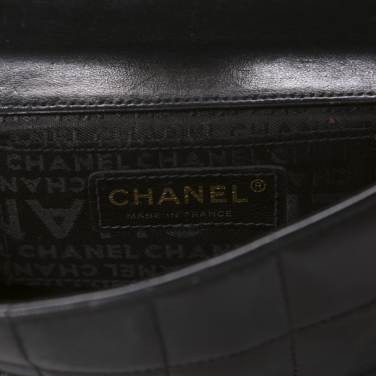 Chanel Lambskin Quilted Mini Chocolate Bar Camellia Flap Black 9 of 11