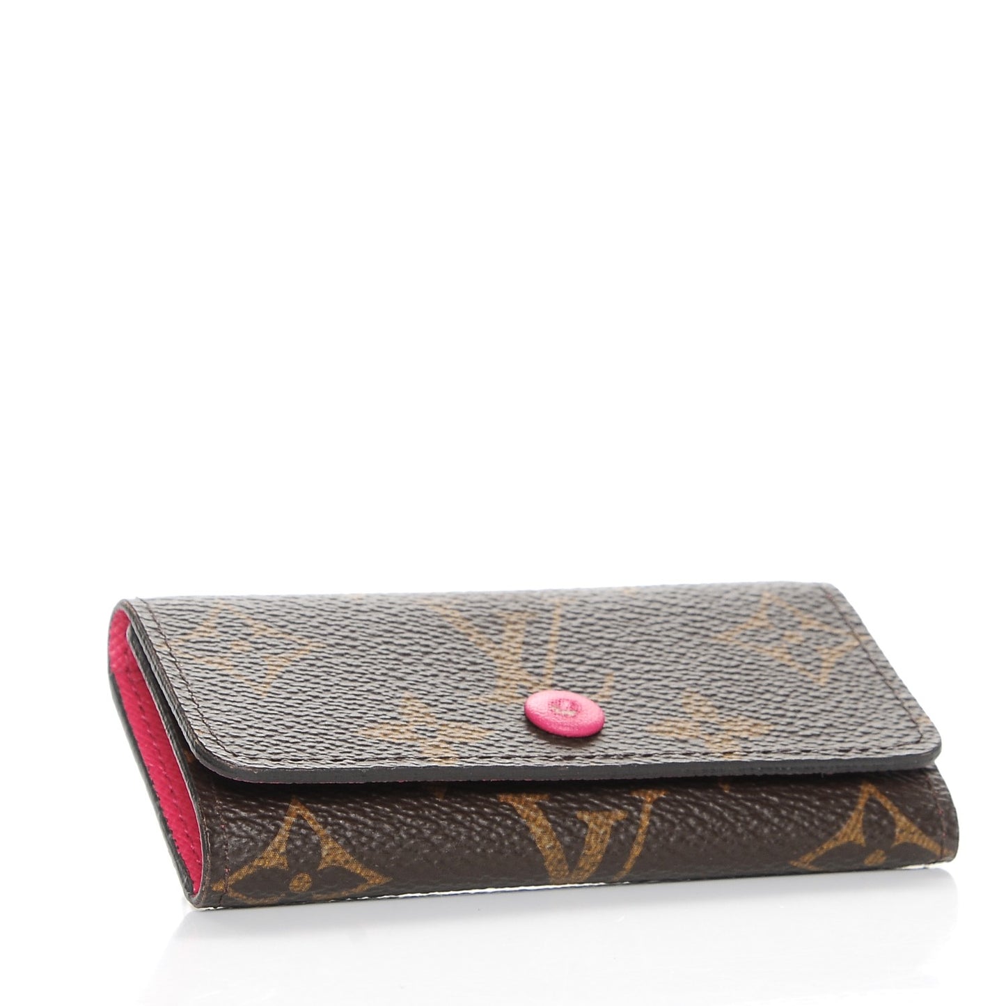 Monogram 4 Key Multicles Holder Hot Pink