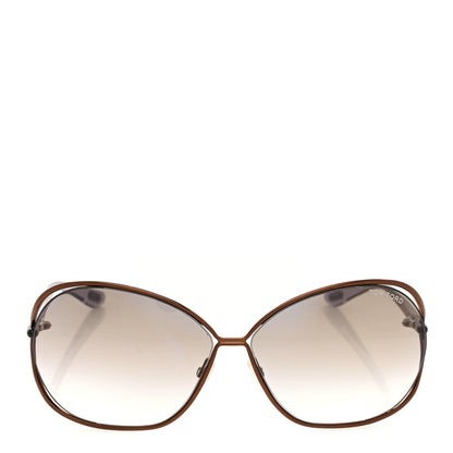 Tom Ford Carla Soft Square Sunglasses Brown 2 of 7