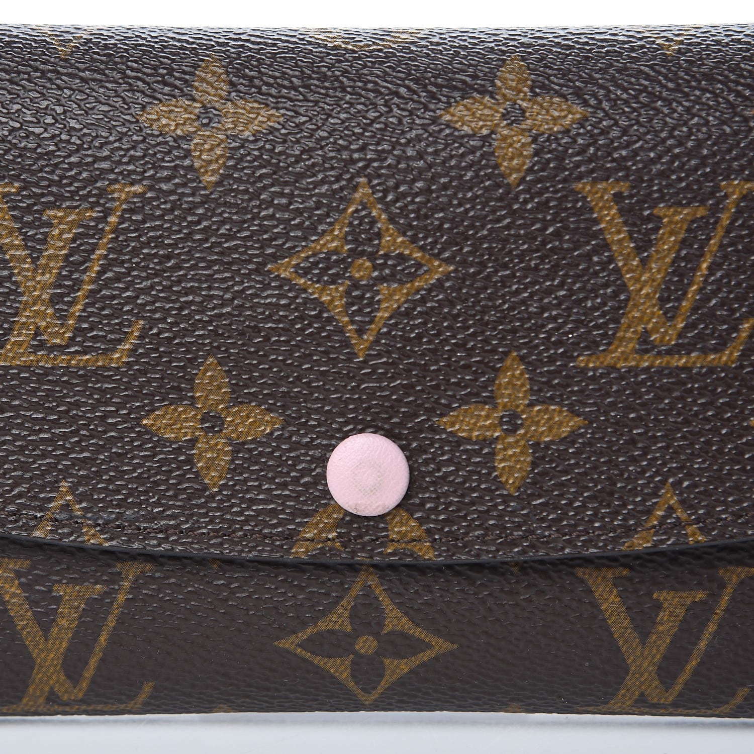 Louis Vuitton Monogram Emilie Wallet Rose Ballerine 6 of 8