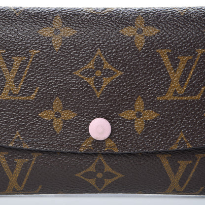 Louis Vuitton Monogram Emilie Wallet Rose Ballerine 6 of 8