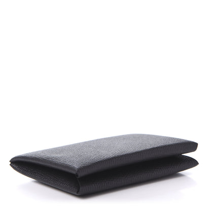 Hermes Epsom Calvi Card Case Black 4 of 8