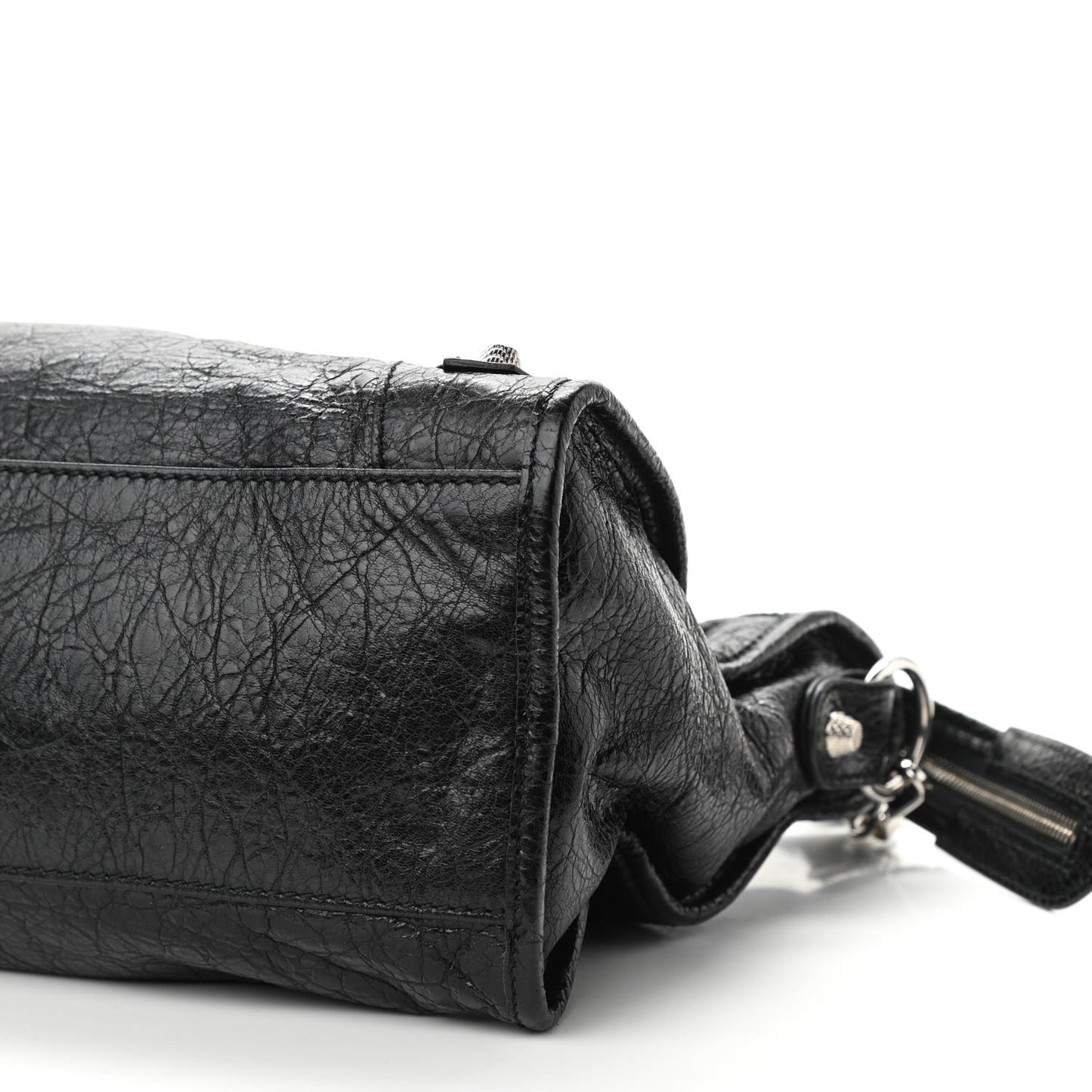 Agneau Giant 12 Silver Hardware City Black