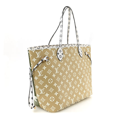 Louis Vuitton Monogram Giant Neverfull MM Kaki 4 of 10