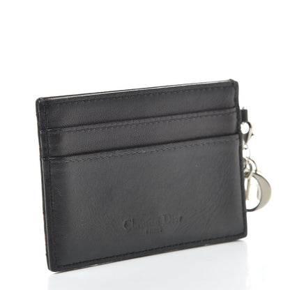 Christian Dior Lambskin Cannage Lady Dior Card Holder Black 3 of 9
