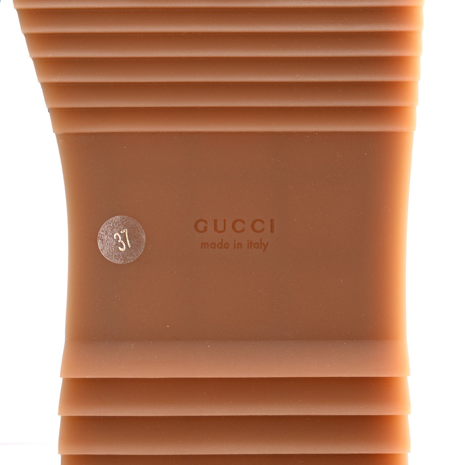 Gucci New Denim GG Monogram Angelina Platform 55mm Slide Sandals 37 Blue Tea 6 of 10