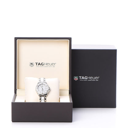 Tag Heuer Stainless Steel Ceramic Diamond 32mm Formula 1 Quartz Watch White WAH1313 10 of 10