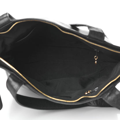 Chanel Caviar CC Tote Black 5 of 14